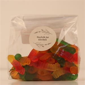 Norfolk Jar Kitchen Gummy Worms Sweet Bag